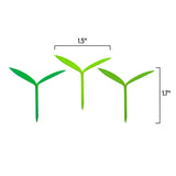 Genuine Fred SPROUT Little Green Bookmarks, Set of 6 genuinefred