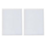 2pcs 7x5 inch Resin Tray Molds, Rectangle Silicone Molds, Flat Concrete Molds Resin Epoxy Silicone Board Molds for Resin Epoxy DIY SXYYDSG