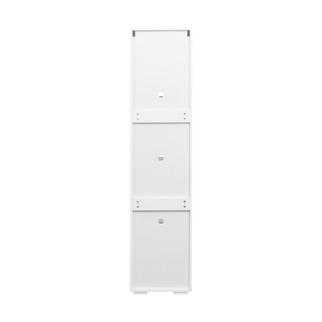 Holaki 67 inch Tall Sideboard LED Credenza Pantry Cabinet with 3 Tier Glass Shelves, High Glossy Front Side Cabinet Display Cabinet File Cabinets for Home Office Living Room Kitchen Dining Room(White) Holaki