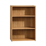 Sauder Beginnings 3 Bookcase/Book Shelf, L: 24.57" x W: 11.50" x H: 35.28, Highland Oak finish Sauder
