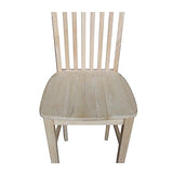 International Concepts 29-Inch Mission Stool, Unfinished IC International Concepts