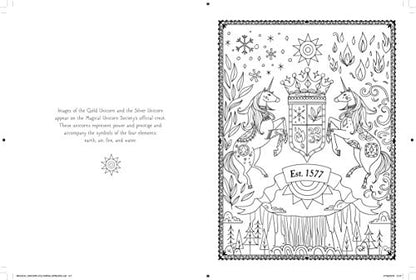 The Magical Unicorn Society Official Coloring Book