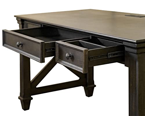 Martin Furniture Traditional Wood Writing, Dark Brown Desk Martin Furniture