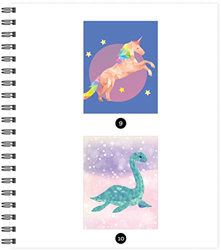 Brain Games - Sticker by Letter: Magical Creatures (Sticker Puzzles - Kids Activity Book) Publications International, Ltd.