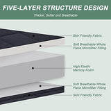 LILYPELLE Twin Size Futon Mattress - Extra Thick Japanese Floor Mattress, Foldable Roll Up Mattress Sleeping Tatami Mat Floor Lounger Guest Bed, Easy to Store and Portable for Camping LILYPELLE