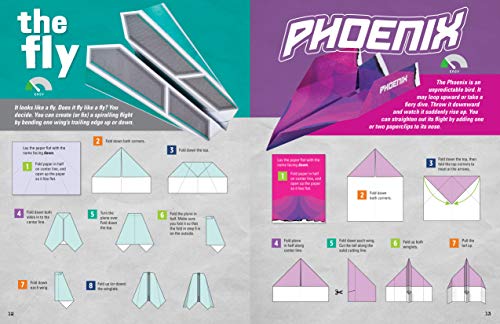 Fold and Fly Paper Airplane Kit Publications International, Ltd.