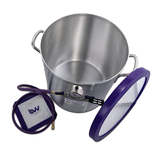 BVV Best Value Vacs 10 Gallon Aluminum Side Mount Vacuum Chamber BEST VALUE VACS