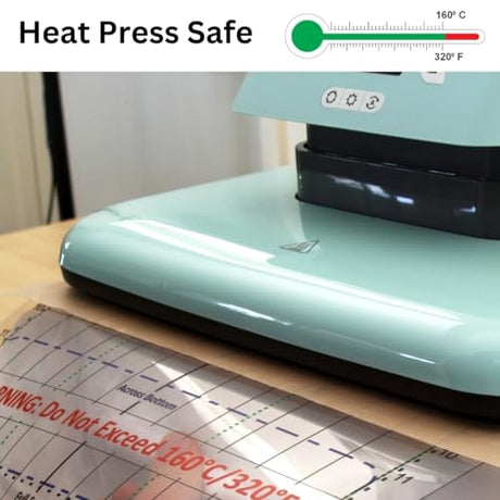 CLPA T-Shirt Ruler Guide — Full Shirt Placement | Heat-Safe to 320°F | Shirt Alignment Tool for Heat Press | HTV, DTF and Embroidery | All Sizes and Necklines | Made in Australia CLPA