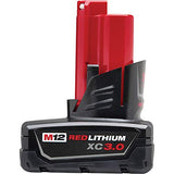 Milwaukee 2446-21XC M12 Cordless Lithium-Ion Grease Gun Milwaukee