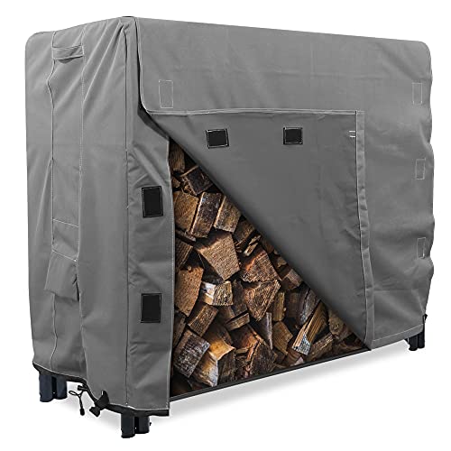 KHOMO GEAR 4 Log Rack Cover 4ft, 4 Feet, Grey KHOMO GEAR