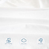 King Size Mattress Cover Protector 100% Waterproof Noiseless Mattress Topper Pad Bed Sheets Fitted up to 18'' Breathable Terry Ultra Soft & Skin-Friendly Mattress Protector King Machine Wash SPRINGSPIRIT