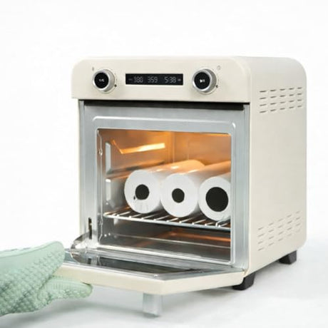 GIZMIX 18L Sublimation Oven for Tumblers, Mugs & Bottles, Digital Heat Press Convection Oven with 360° Heating, Precise Temperature Control, Fits Multiple Items, Includes Heat Resistant Gloves GIZMIX