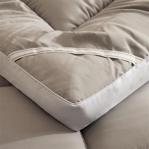 Thick Japanese Futon Mattress, Roll-UpMattress,Single/Double/Queen Size, Portable Camping Mat, Sofa Bed, Tatami Mat,Breathable Floor Lounger, Fold Sleeping Pad for Home Travel Generic
