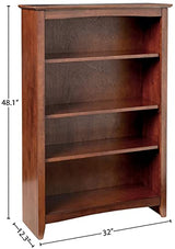 International Concepts Shaker Bookcase, 48-Inch, Espresso IC International Concepts