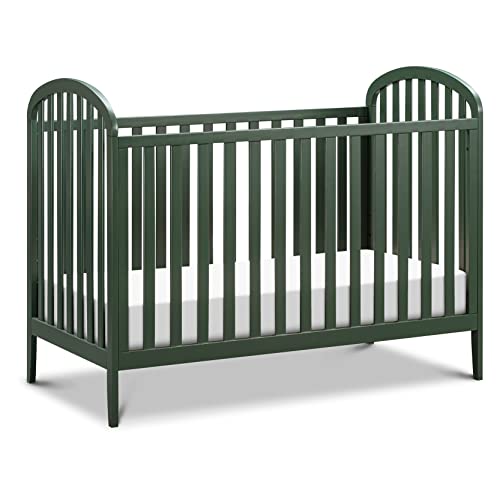 DaVinci, Beau 3-in-1 Convertible Crib in Forest Green, Greenguard Gold Certified - WoodArtSupply