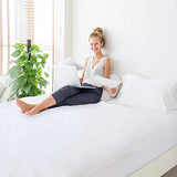 Waterproof Mattress Protector Twin Size, Skin Friendly and Breathable Twin Mattress Cover for Kids, Viscose Jersey Mattress Pad with 14" Deep Pocket Moonsea
