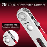 Bates- Mini Ratchet Wrench Screwdriver, 1/4" Magnetic 90 Degree Screwdriver, Low Profile Ratchet, Right Angle Screwdriver Low Profile Screwdriver, Small Ratchet, Angled Screwdriver for Tight Spaces Bates Choice