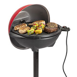 Cuisinart Indoor/Outdoor Electric Grill, 2-in-1 Portable BBQ with Non-Stick Cooking Surface, Adjustable Heat, Stand/Tabletop Options for Cookouts, Barbecues and Small Spaces, No Tools Required Cuisinart