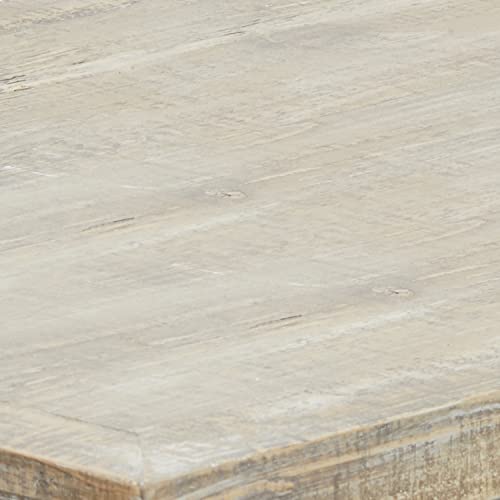 Deco 79 Wood Home Bench Entryway Bench, Bedroom Bench 47" x 12" x 20", Brown Deco 79