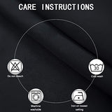 LEMOMO Blackout Curtains 52 x 84 inches Long Black Curtains Set of 2 Panels Thermal Insulated Room Darkening Curtains for Bedroom LEMOMO