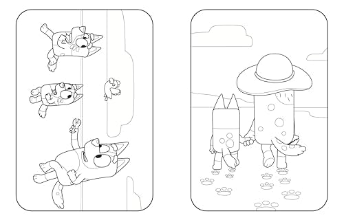 Bluey: At the Beach: A Coloring Book WoodArtSupply