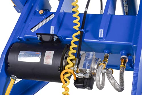 Vestil EHLT-4872-4-43 Electric Hydraulic Scissor Lift Table, 4,000 lb. Capacity, 72" x 48" Platform, 7" to 43" Height Range Vestil