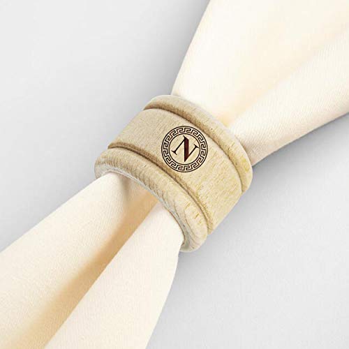 Custom Personalized Wooden Napkin Ring Holders for Home, Holidays, Party, Dinner (20) My Personal Memories