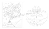 Shooting Star: Coloring Book (Maria Trolle) WoodArtSupply