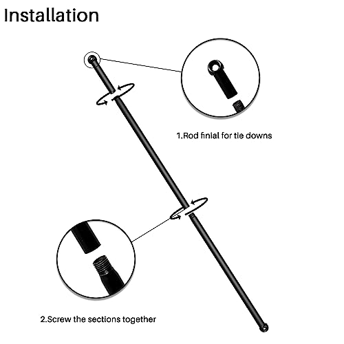 INFRANGE 8' x 12' Universal Pergola Shade Cover Replacement Canopy with Grommets Weighted Rods Permeable for Outdoor Patio Porch Backyard Gazebo Brown INFRANGE