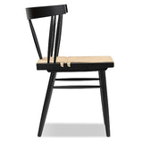 POLY & BARK Ferrara Dining Chair, Black POLY & BARK