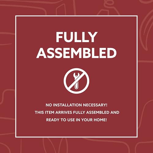 Linon Lexington White Faux Leather Round Storage Ottoman with Wood Accent Linon