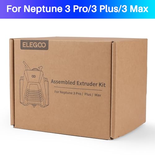 ELEGOO 3D Printer Extruder for Neptune 3 Pro/3 Plus/3 Max 3D Printer, Fully Assemble Dual-Gear Direct Drive Extruder, ELEGOO Official 3D Printer Accessories - WoodArtSupply