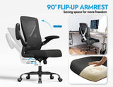 Ergalithic Ergonomic Office Chair - X-Shaped Computer Desk Chairs Comfy, Mesh High-Back Gaming Chair with Adjustable Lumbar Support, Executive Task Chair for Adults, Comfortable for Long Hours Ergalithic