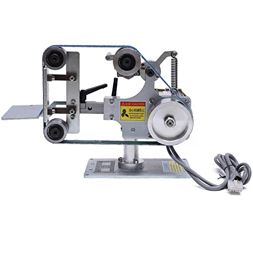 Abrasive Belt Machine 30'' x 1'' DIY Desktop Belt Sander Vertical Horizontal Belt Polisher Sharpener Grinder with Brushless Motor 550W Fixed Angle LIANDU-US