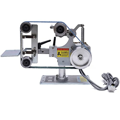 Abrasive Belt Machine 30'' x 1'' DIY Desktop Belt Sander Vertical Horizontal Belt Polisher Sharpener Grinder with Brushless Motor 550W Fixed Angle LIANDU-US