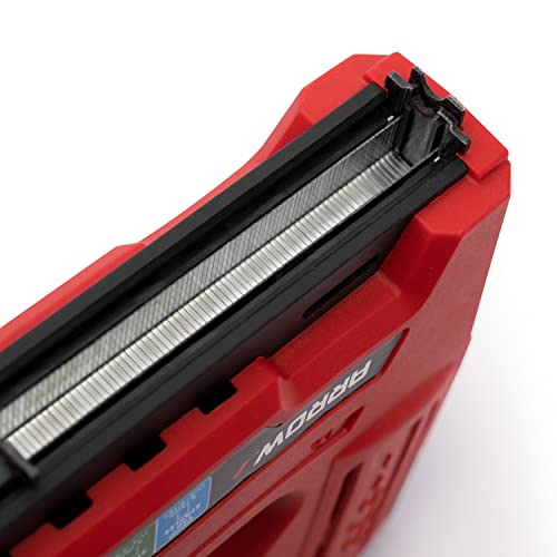 Arrow ET501F Corded 5-in-1 Professional Electric Staple and Nail Gun, Wire Stapler, and Brad Nailer for Upholstery, Framing, Insulation, Crafts, Fencing, and Cable, Black/Red Arrow