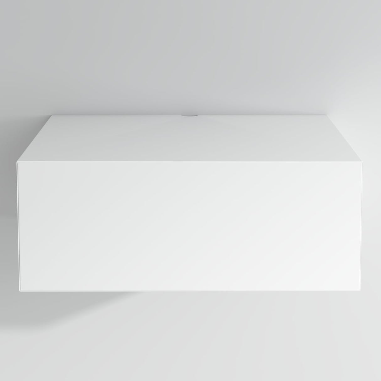 Lumivara Aeris Floating White Modern Nightstand with Storage Drawer, Minimalist Scandinavian, Made with Natural Pine Wood, Wall Mounted Bedside End Table for Bedroom and Living Room Lumivara