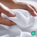 Utopia Bedding Flat Sheets - Pack of 6 - Soft Brushed Microfiber Fabric - Shrinkage & Fade Resistant Top Sheets - Easy Care (Queen, White) Utopia Bedding