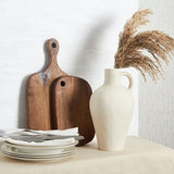 White Ceramic Vase BlossoME 12”H Large Pottery for Flowers Pampas Grass,Boho Modern Rustic Farmhouse Decoration for Livingroom Bedroom Kitchen Entryway Console Table Countertop Shelves blossome better addition to better life