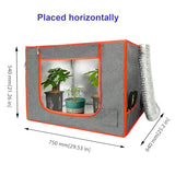 Upgraded Dual-Placement 3D Printer Enclosure Small Grow Tent with Smart Control Ventilation Fan Exhaust kit Compatible with BambuLab A1,A1 Mini, Ender 3 V3 SE/KE Protective Cover Tent DORUNDEA