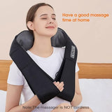 AERLANG Shiatsu Back and Neck Massager, Back Massager Deep Tissue Kneading Neck and Shoulder Massage with Heat, Electric Massage Pillow Fathers Day Gift Ideas from Daughter Son(NOT Cordless) AERLANG