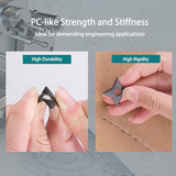 Siraya Tech Blu Lava Black: Ultra-Tough PC-Like 3D Printing Resin | High-Strength, High-Resolution, Functional Printing, Engineering-Grade Printer Resin for LCD/DLP Printers (1kg) Siraya Tech