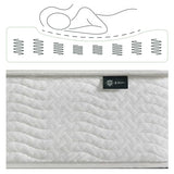 ZINUS 10 Inch Foam and Spring Hybrid Mattress [New Version], Full, Fiberglass Free, Medium Firmness, Durable Support, Certified Safe Foams & Fabric, Mattress in A Box Zinus