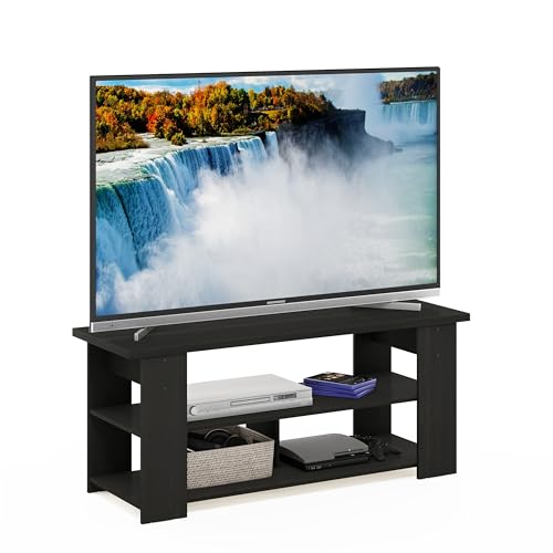 Furinno Jaya TV Stand, Espresso, 50 - WoodArtSupply