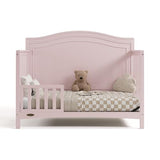 Graco Paris 4-in-1 Convertible Crib – GREENGUARD Gold Certified, Converts to Toddler Bed and Daybed, Fits Standard Full-Size Crib Mattress, Adjustable Mattress Support Base (Blush)