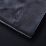 Lanest Housing Silk Satin Sheets, Full Size Satin Bed Sheet Set with Deep Pockets, Cooling Soft and Hypoallergenic Satin Sheets Full - Black Lanest Housing