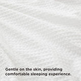 Bedsure Luxury Waffle Duvet Cover Queen Size - Textured Duvet Cover Set, Soft, Breathable Bedding Set (90"x90") with 2 Pillow Shams for All Season, Pure White, Comforter Not Included Bedsure