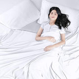 Utopia Bedding Flat Sheet - 1 Pack (Full, White) - Soft Brushed Microfiber Fabric - Shrinkage & Fade Resistant Top Sheet - Easy Care Bed Sheet Utopia Bedding