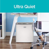 BLACK+DECKER BCRK17W Compact Refrigerator Energy Star Single Door Mini Fridge with Freezer, 1.7 Cubic Ft., White BLACK+DECKER