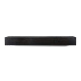 Dogberry Collections Modern Farmhouse Mantel Shelf, Midnight Black 60" Dogberry Collections